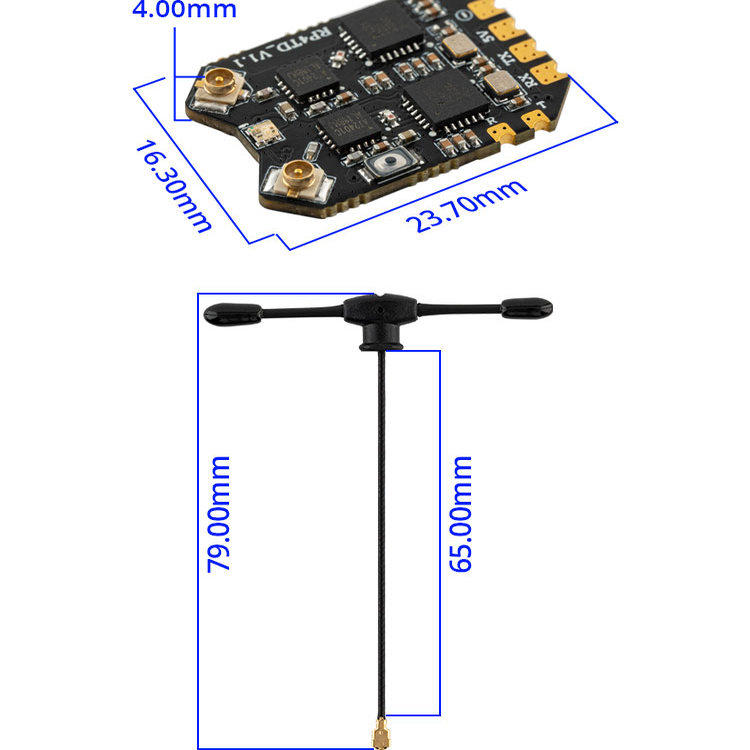 RadioMaster RP4TD ExpressLRS 2 - Radiomaster Ranger 2.4Ghz Elrs Module recension och pris